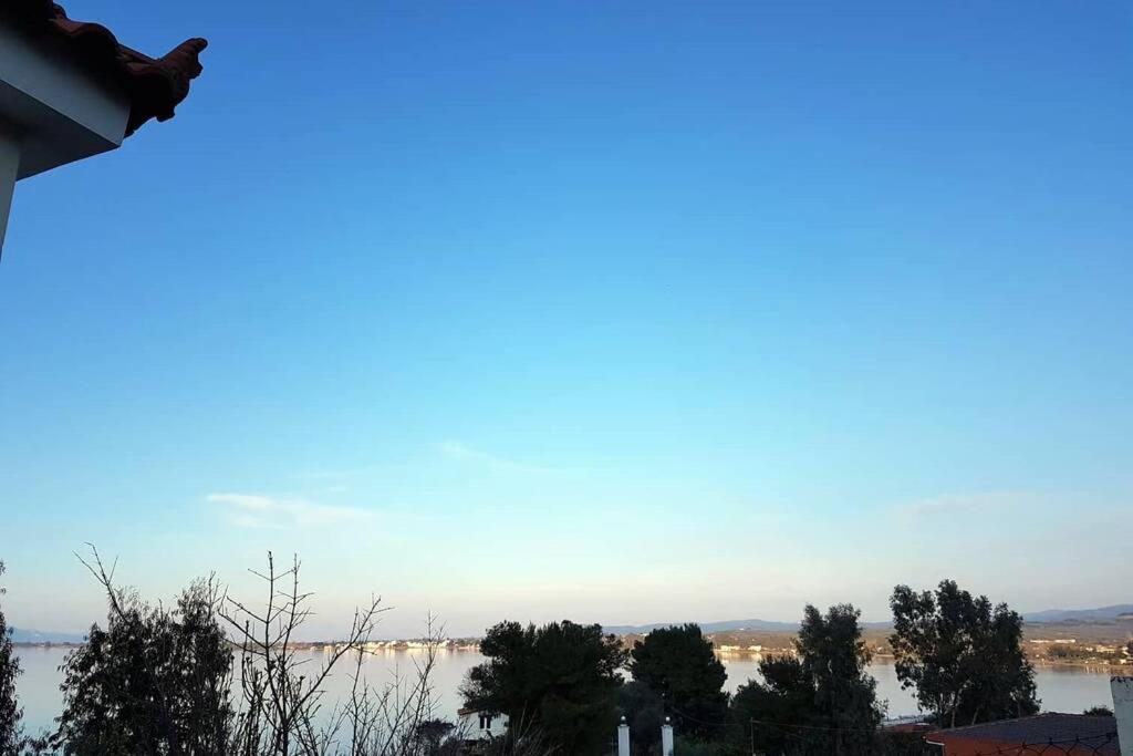 Amazing Sea View-Neos Pyrgos Beach -Evoia Greece Neos Pirgos Luaran gambar
